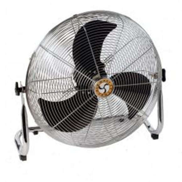 Airmaster Ventilateur CF78975 Ventilateur de Circulation d'Air Industriel à Rotation sur Pied Bas de 20 Po