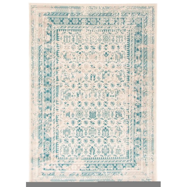 ECARPET Traditional Style Area Rug for Dining Room, Living Room and Bedroom Wilby Light Green