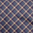 thumbnail image 1 of oneOone Cotton Cambric Dark Blue Fabric Check Craft Projects Decor Fabric Printed By The Yard 42 Inch Wide, 1 of 4