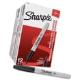 thumbnail image 1 of Sharpie Marqueurs Permanents à Pointe Fine, 24 Marqueurs (2 X Boîtes de 12), Noir (30051), 1 of 4
