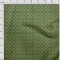 thumbnail image 3 of oneOone Cotton Silk Fabric Quatrefoil Block Print Sewing Fabric BTY 42 Inch Wide, 3 of 4
