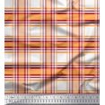 thumbnail image 1 of Soimoi Cotton Duck Fabric Gingham Check Print Sewing Fabric Yard 56 Inch Wide, 1 of 3