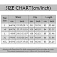 thumbnail image 3 of Womens Casual Pants Elastic Waist Solid Color Loose Side Button Decoration Versatile Capris Dark Gray L, 3 of 5