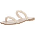 thumbnail image 1 of DOLCE VITA Women's IVEE Flat Sandal, Vanilla Pearls, 10, 1 of 3