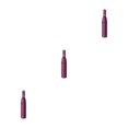 thumbnail image 2 of Maytalsory Folding Umbrella Reflective Stripe Umbrellas Waterproof Sunshade for No LED/Wine Red 3Set, 2 of 6