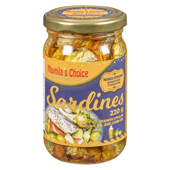 Maynila's Choice Sardine à l'huile d'olive douce 220g
