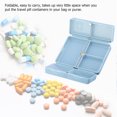 thumbnail image 3 of Portable Pill Box Storage, Pill Case, For The Old Patient Travel Adult Office Worker Child, 3 of 8