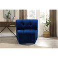 thumbnail image 2 of Meridian Furniture Limitless Navy Velvet Modular Chair, 2 of 7
