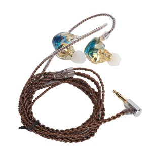 Monitor Earbuds,Resin Dynamic Earbuds 2 Resin Earbuds Wired Earbuds Crafted with Care