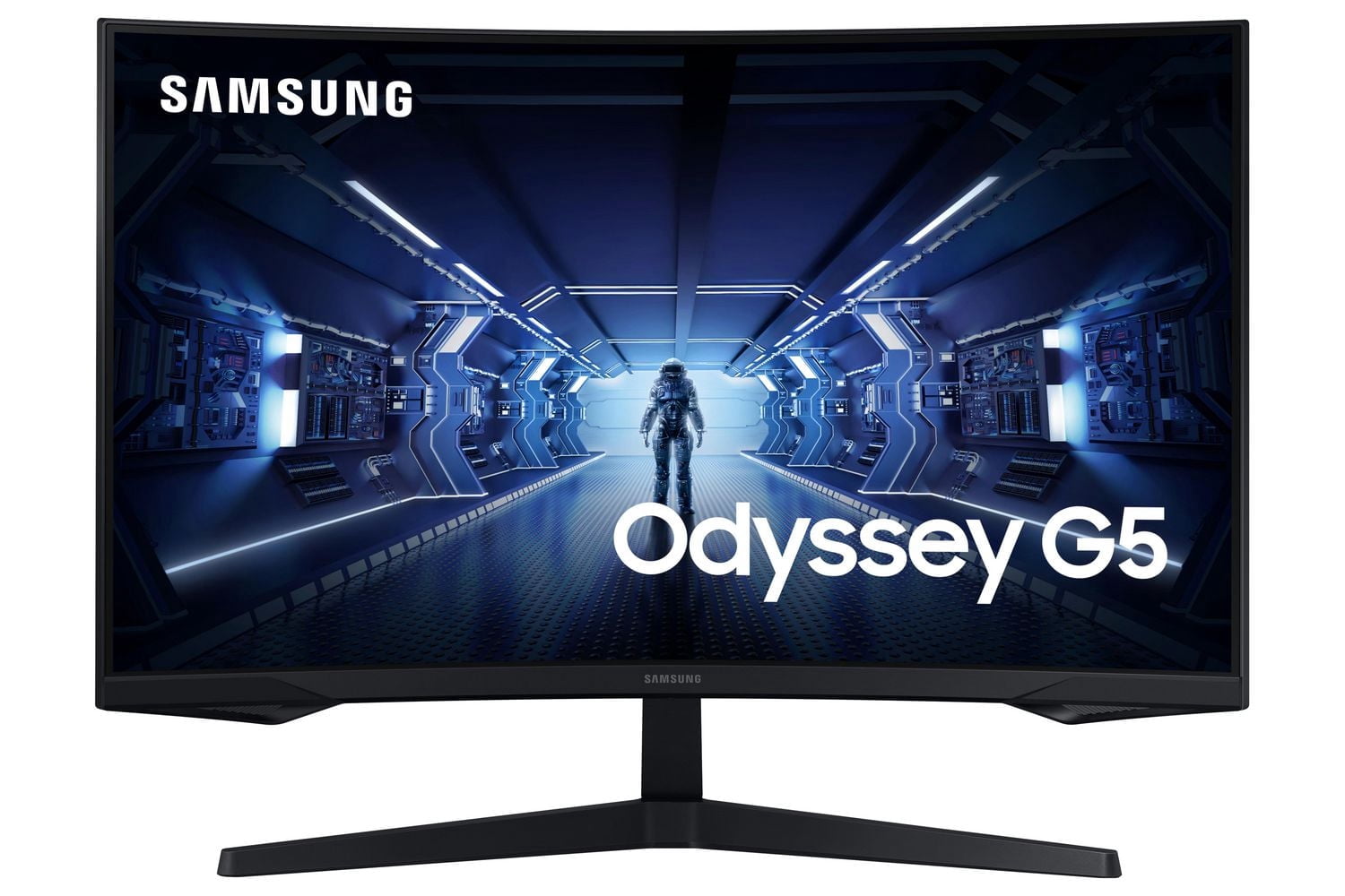 Samsung 32" WQHD Odyssey G5 Gaming Monitor, 2560 x 1440, Black, LC32G55TQBNXZA