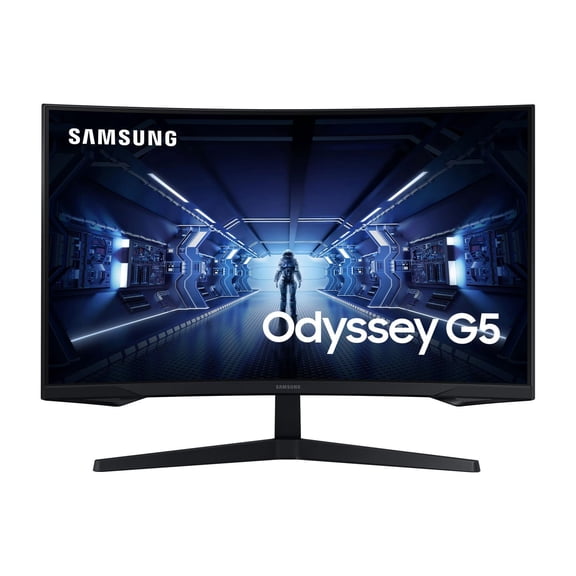 Samsung 32" WQHD Odyssey G5 Gaming Monitor, 2560 x 1440, Noir, LC32G55TQBNXZA