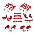 thumbnail image 2 of TISHITA Kit de Pièces de Voiture RC 1/10 Gobelet de Direction Portable en Alliage d'Aluminium pour 10303 Rouge, 2 of 8