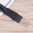 thumbnail image 5 of Milisten Black Carbon Fiber Anti-Static Steel Wire Clip Comb Rat-Tail Comb Hair Tool, 5 of 5