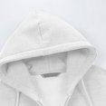 thumbnail image 4 of KIHOUT Men's Hoodies Jackets, Moisture Wicking & Breathable, Full Zip Solid Color Hooded Sweatshirt, 4 of 8
