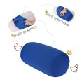 thumbnail image 4 of Noref Micro Mini Microbead Back Cushion Roll Throw Pillow Travel Home Sleep Neck Support Comfortable, travel neck support, back cushion, 4 of 6