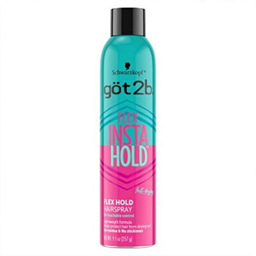 Got2b Flex Insta Hold Vaporisateur pour Cheveux, 9,1 oz