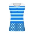 thumbnail image 5 of JDQJBZ Women's Camisole Ribbed Tank Tops for Women Polka Print Plus Size Summer Button Front Sleeveless Shirt, 5 of 5