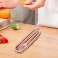 thumbnail image 1 of Chmadoxn Kitchen Gadgets, Kitchen Accessories, Kitchen Utensils, Kitchen Tool Spoon Chopsticks And Fork Three-piece Tableware Set Cutlery Cutlery, 1 of 5