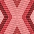 thumbnail image 1 of Ahgly Company Tapis d'Intérieur Lavable en Machine Carré Rouge, 4 Pieds Carré, 1 of 7