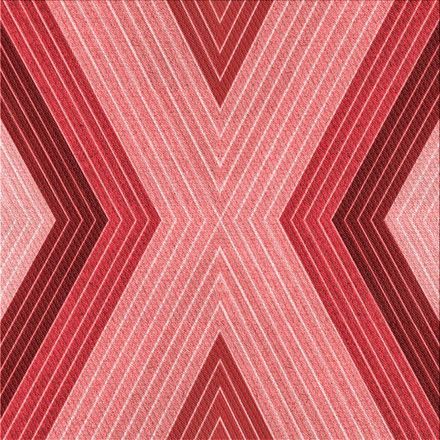 Ahgly Company Tapis d'Intérieur Lavable en Machine Carré Rouge, 4 Pieds Carré