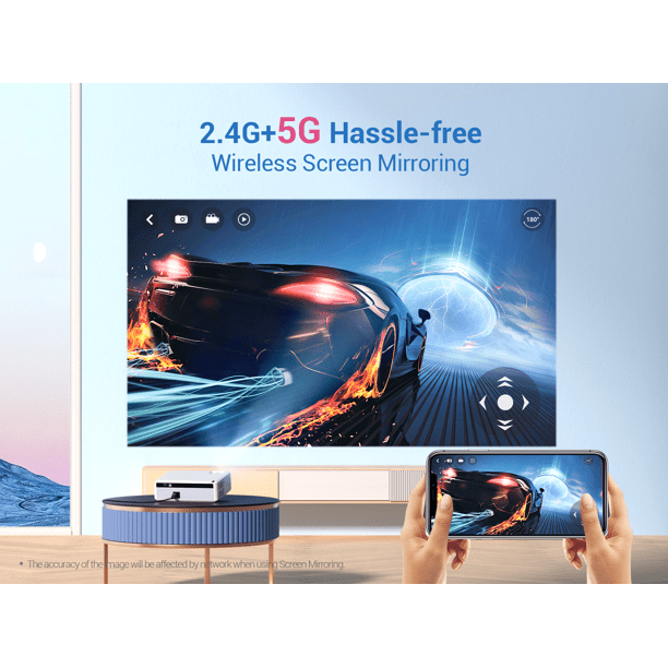 VANKYO Performance V630W Native 1080P Projector, Full HD 5G Wifi
