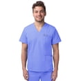 thumbnail image 1 of Sivvan Haut d'Uniforme Unisexe à Col en V à 3 Poches (Offert en 15 Couleurs), 1 of 7