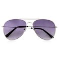 thumbnail image 3 of grinderPUNCH Oversized Classic Retro Silver Metal Frame Adult Aviator Sunglasses for Men and Women, 3 of 5