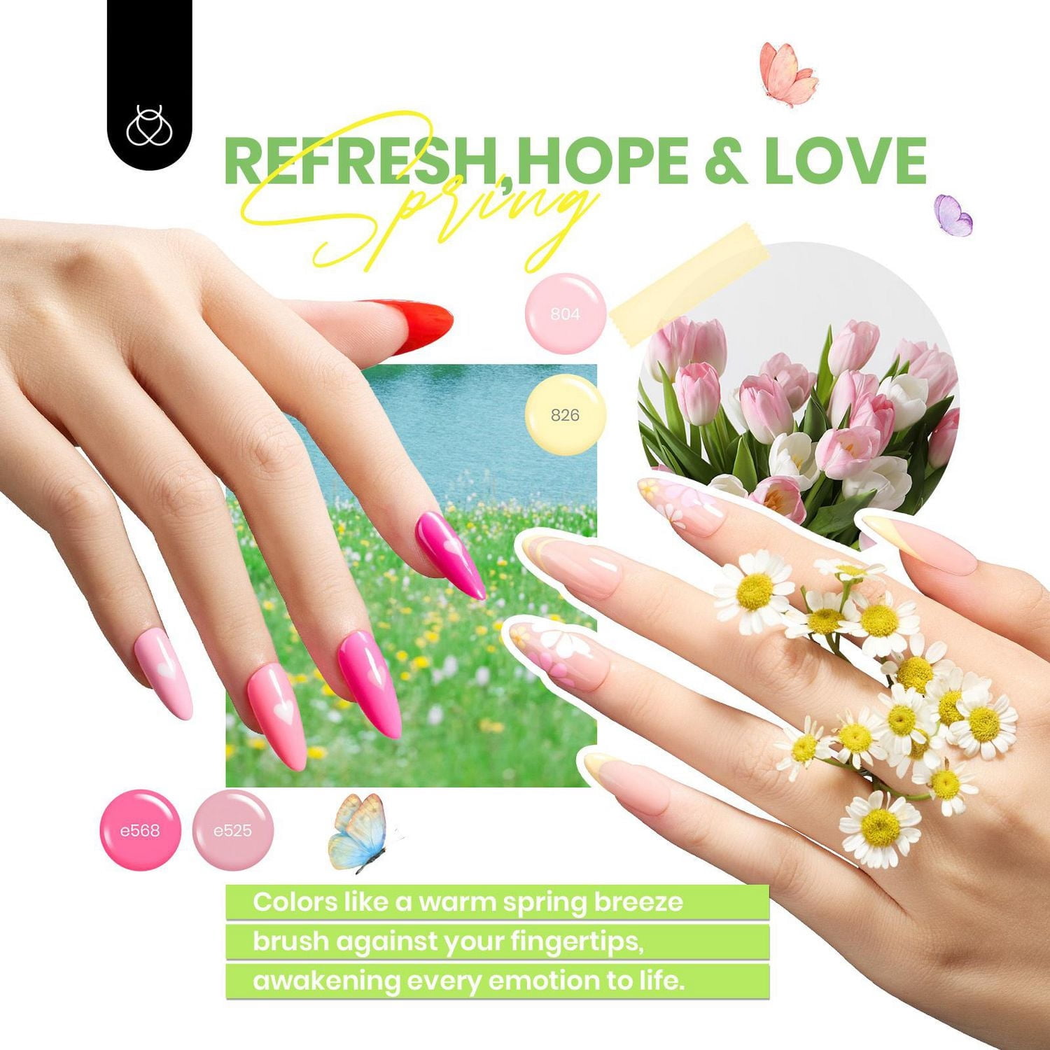 Beetles Gel Polish 36 Couleurs Vernis à Ongles Gel Été Set avec Base Coat Brillant Mat et Top Coat Gel Pailleté Rose Néon Jaune Bleu Gelée Collection Saisons Vives Cadeaux pour Femmes Ongles DIY à la
