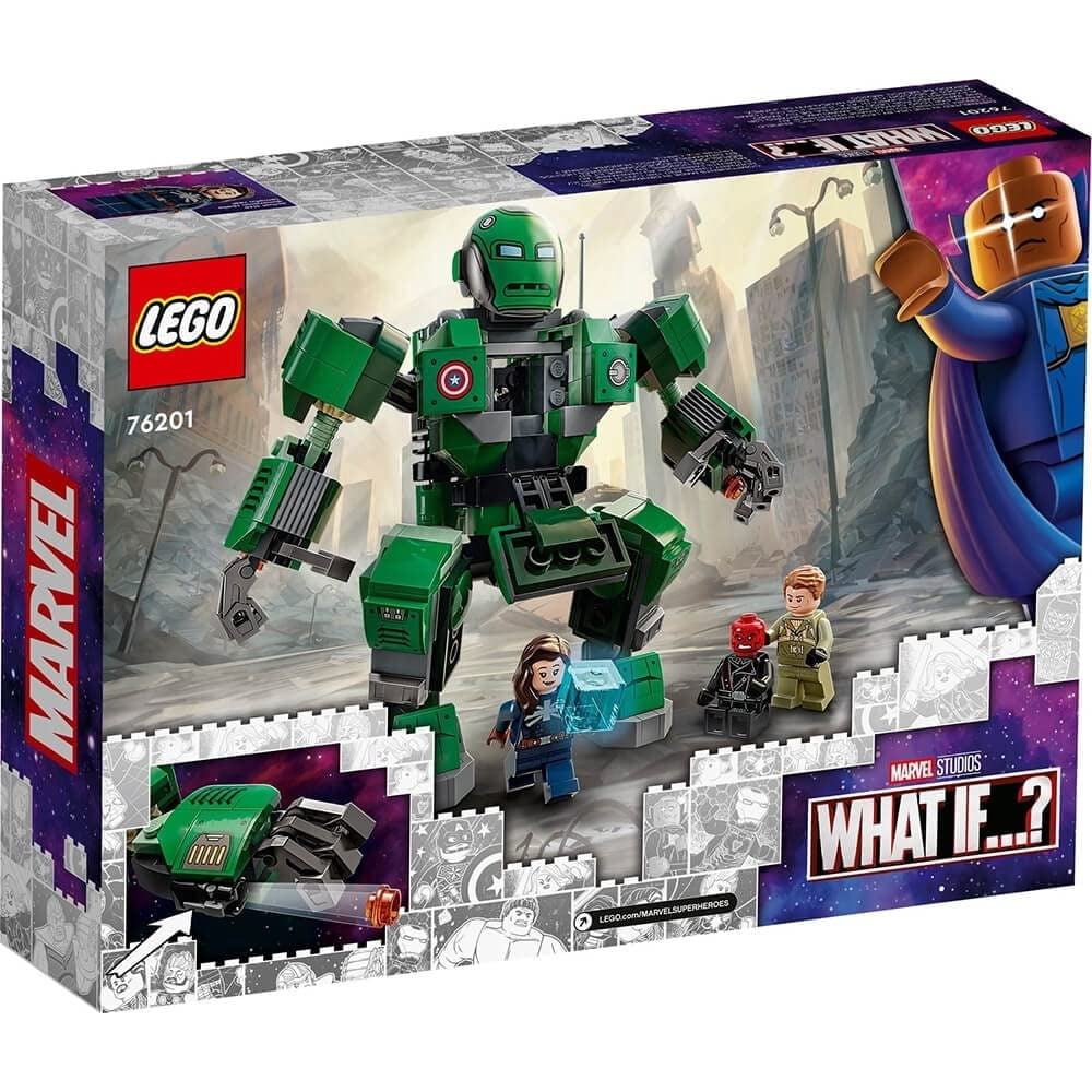 LEGO Super Heroes 76201 Captain Carter The Hydra Stomper Age 8+ Building Blocks 2021 (343pcs) LEGO Super Heroes 76201 Captain Carter The Hydra Stomper Age 8+ Building Blocks 2021 (343pcs)