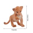 thumbnail image 3 of IROINID Li-on Animal Toys Figurines Home Decorate Preschool Educational, 3 of 3