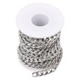 thumbnail image 3 of 1 Rouleau de Chaîne en Acier Inoxydable Accessoire de Chaîne de Bracelet Chaîne de Collier DIY, 3 of 8