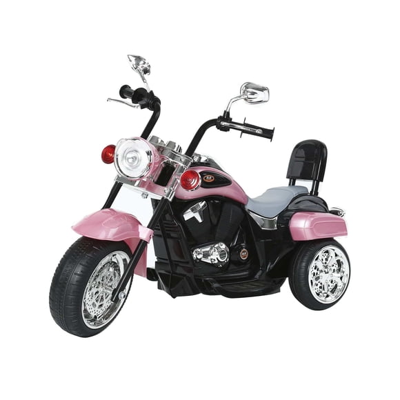 Freddo Kids Chopper-Style 6V Ride-On Trike, 3–6 Years, 3 mph, LED Lights, 66 lb Max