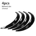 thumbnail image 1 of 4Pcs 90mm/3.5in Flexible Car Front & Rear Fender Flares Extra Wide Body Wheel Arches Universal, 1 of 8