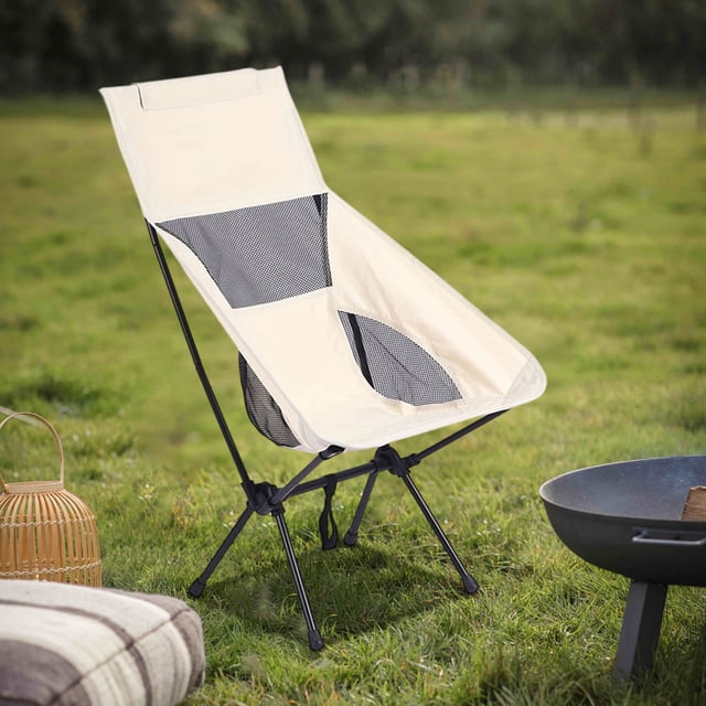 Wzzjkit Household Essentials Outdoor Folding Portable Chair Camping Barbecue Leisure Fishing Chair