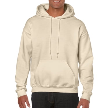 Gildan Mens Heavy Blend Hooded Sweatshirt, S, Sand