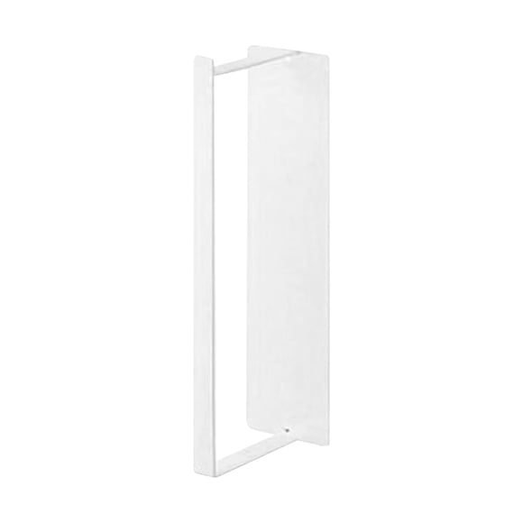 Laundry Hanging Rod Wall Mounted Drying Rack Space Saving Clothes Organizer For Home And Apartment Use
