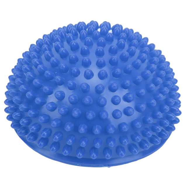 Massage Yoga Balance Ball, High Load Bearing Semicircular Massage Ball For Gym Blue
