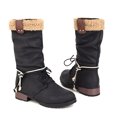thumbnail image 4 of Thick Heel, Comfortable, Non-slip, Wear-resistant And Warm Strap Middle Tube, 4 of 4