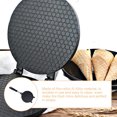 thumbnail image 3 of maskred Egg Roll Maker Machine Ice Cream Cone Tools Universal Round Baking Pan Crispy Omelet Waffle Mold Cookware Tool, 3 of 7