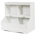 thumbnail image 1 of Costway Bibliothèque Multifonction pour Enfants Bac de Rangement pour Jouets Armoire au Sol pour Enfants Blanc, 1 of 10