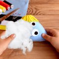 thumbnail image 2 of OULII 2 Bags Animal Stuffing PP Cotton For Dolls And Crafts, 2 of 6