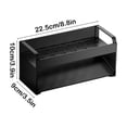 thumbnail image 3 of EGNMCR Closet Organizers and Storage Over Sink Kitchen Organizer Kitchen Counter Storage For Utensils Sponges Rustproof Easy Clean For Home Restaurant Use Stainless steel Kitchen Sink Sponge Holder, 3 of 6