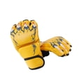 thumbnail image 1 of facefd Gants de Boxe Respirants Équipement de Protection pour Hommes Femmes Sac de Frappe Sparring Griffe de Tigre Jaune, 1 of 9