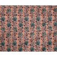 thumbnail image 4 of oneOone Polyester Lycra Fabric Leaves & Floral Block Fabric Prints By Yard 56 Inch Wide, 4 of 4
