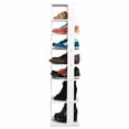 thumbnail image 2 of Costway Wooden Shoes Storage Stand 7 Tiers Shoe Rack Organizer Multi-shoe Rack Shoebox, 2 of 10