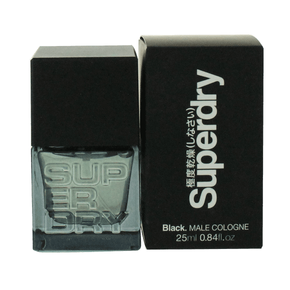Black par Superdry pour Hommes Vaporisateur EDC 0.84oz 25ml