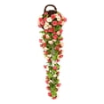 thumbnail image 2 of Faux Silk Hanging Vine Garland with Roses for Wall Wedding Decor, 1 Bouquet, 2 of 6
