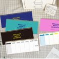 thumbnail image 3 of Desk Supplies 2025 Border New English Long Weekly Plan Simple Coil Note Time Management Ledger Arts and Crafts Clearance, 3 of 3