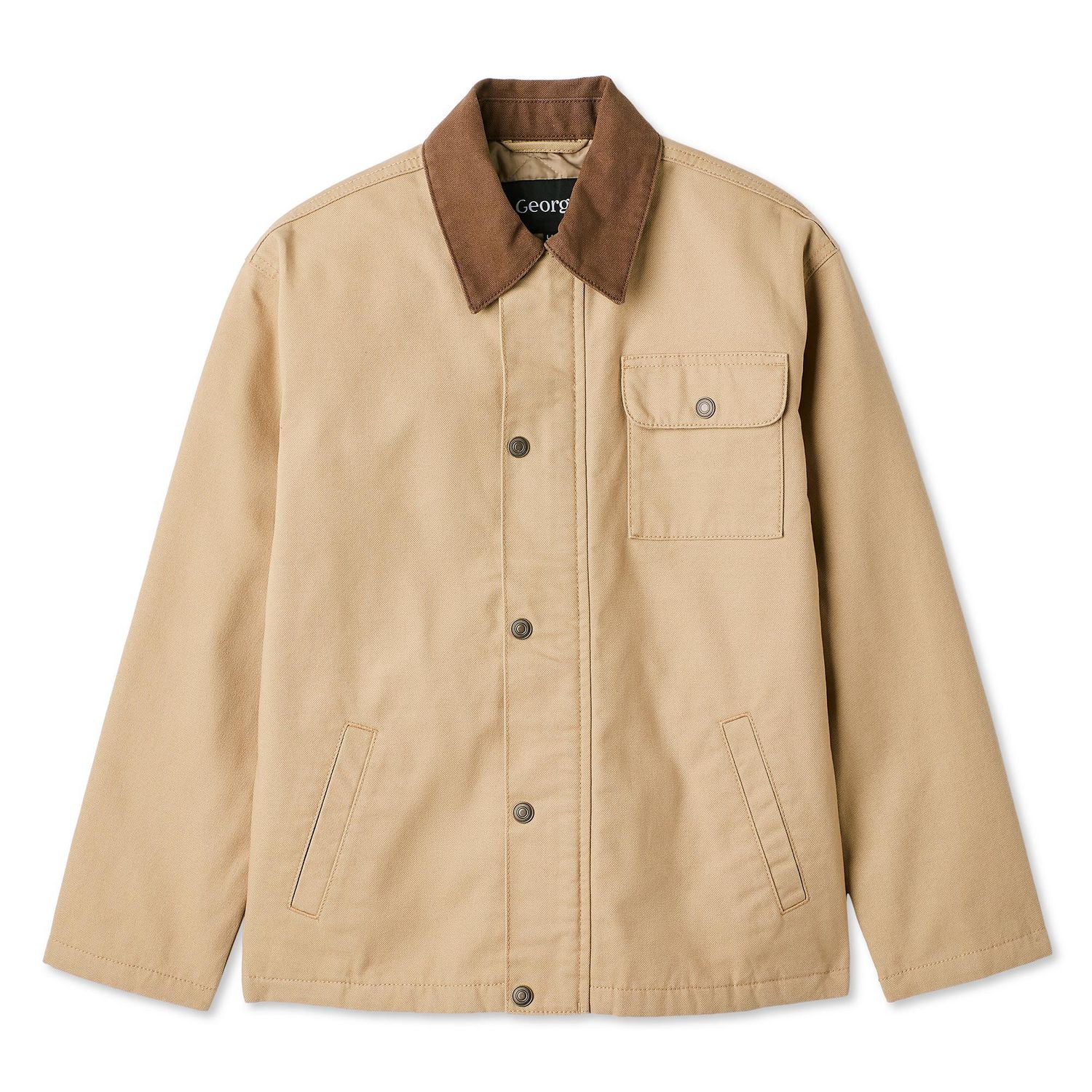 George Boys' Canvas Quilted Jacket