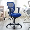 thumbnail image 2 of Modway Ergonomic Mesh Office Chair, Blue, 2 of 13